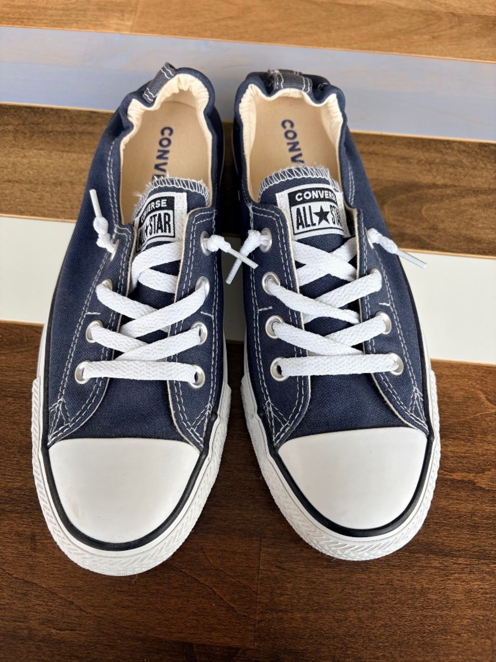 Chuck Taylor All Star Canvas Sneakers - Shoreline Slip - Womens 9.5